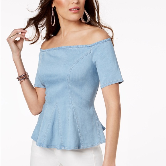 thalia sodi peplum top